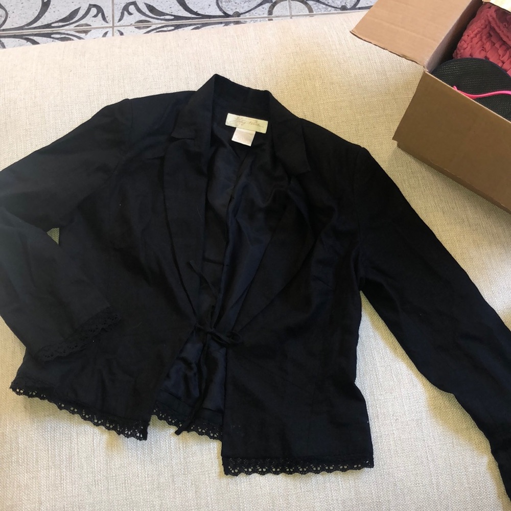 large black blazer
